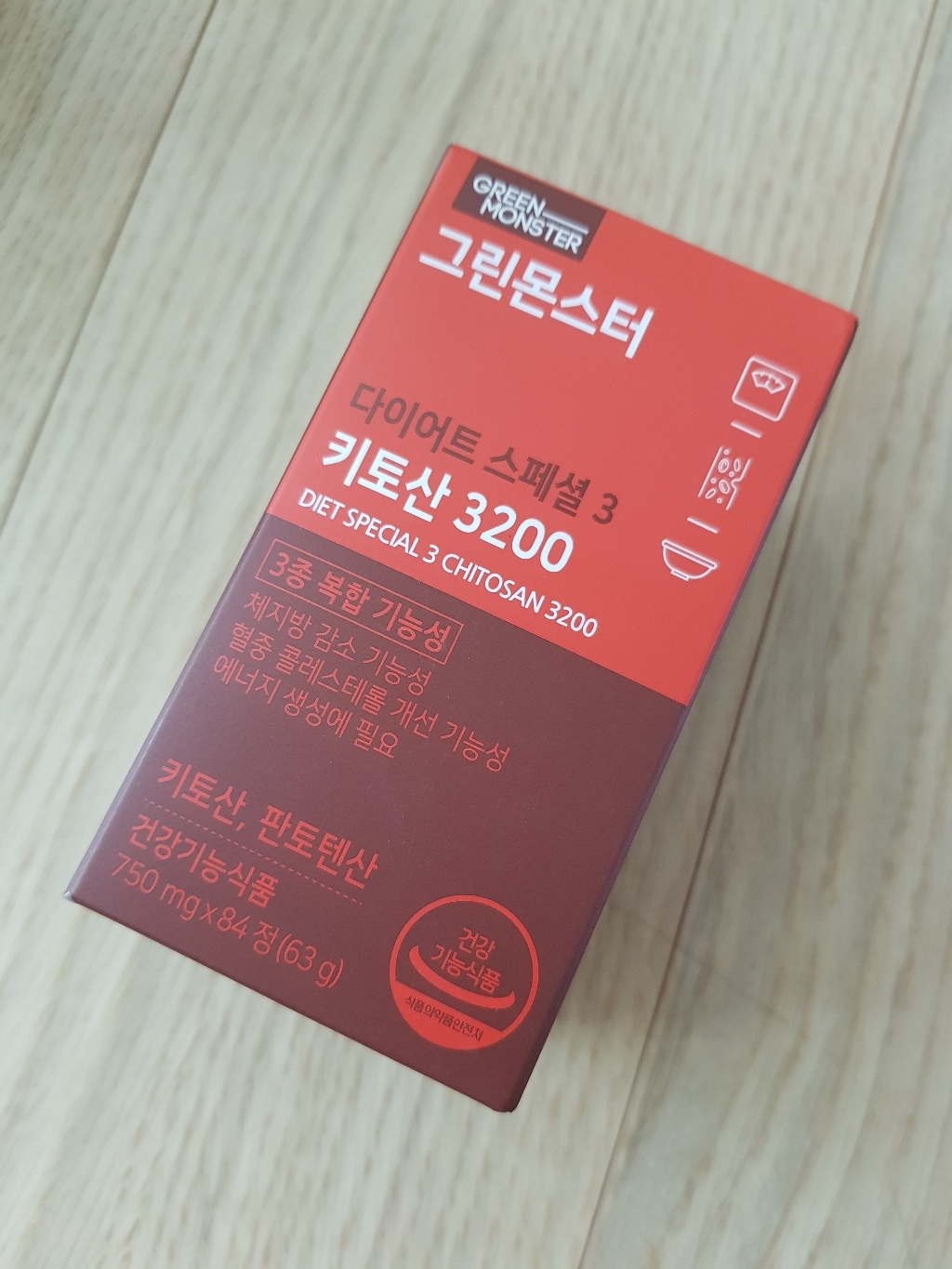 그린몬스터 다이어트 스페셜 3 키토산 3200 리뷰후기