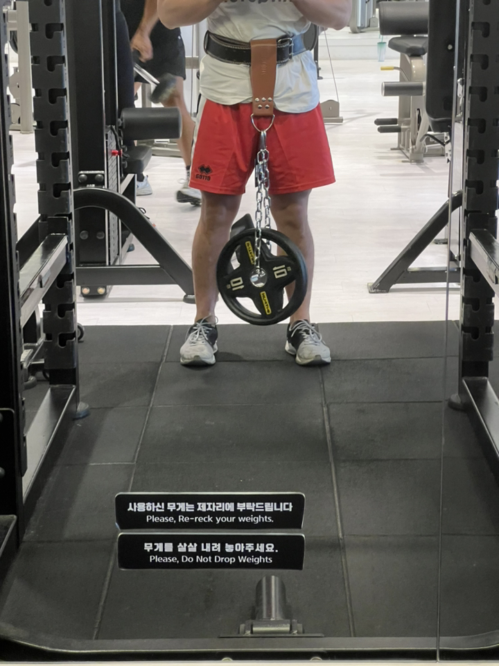 제로투히어로 중량 딥스 딥 헬스 벨트