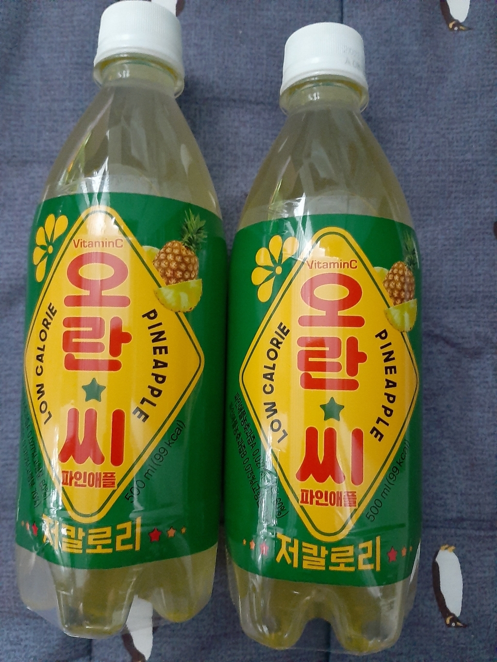 동아오츠카 오란씨 파인애플향 탄산음료