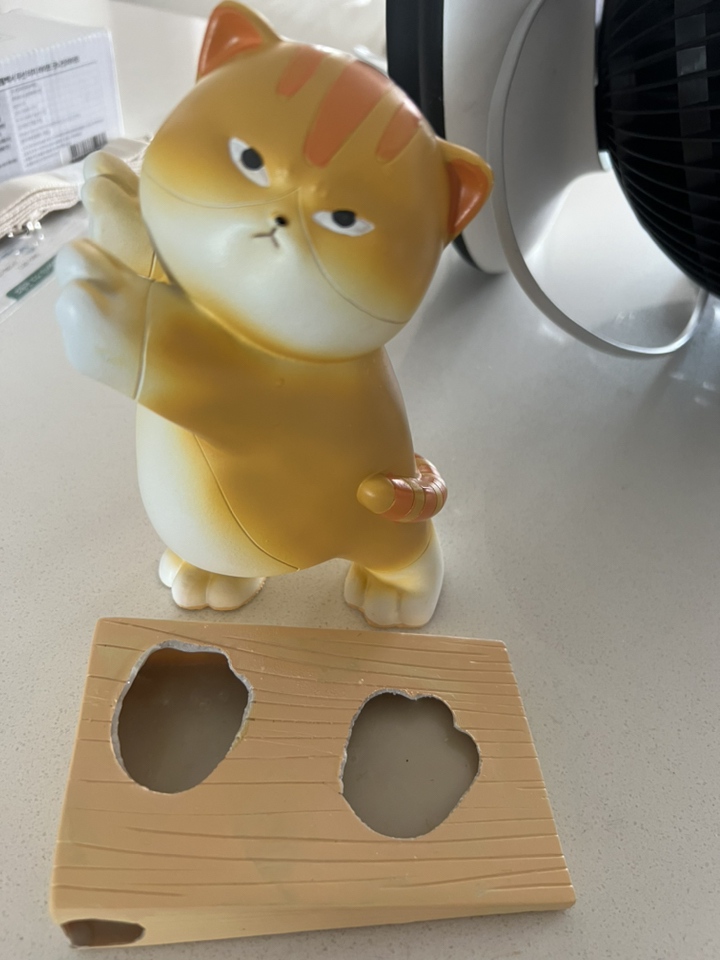 청년리빙 문쾅방지 뚱냥 고양이 도어스토퍼