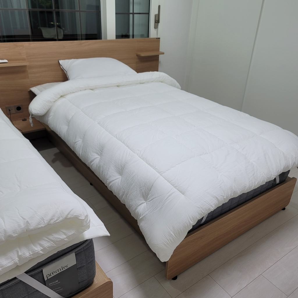 오가닉코튼 순면 60수 피그먼트 사계절 침구 마일드 차렵이불