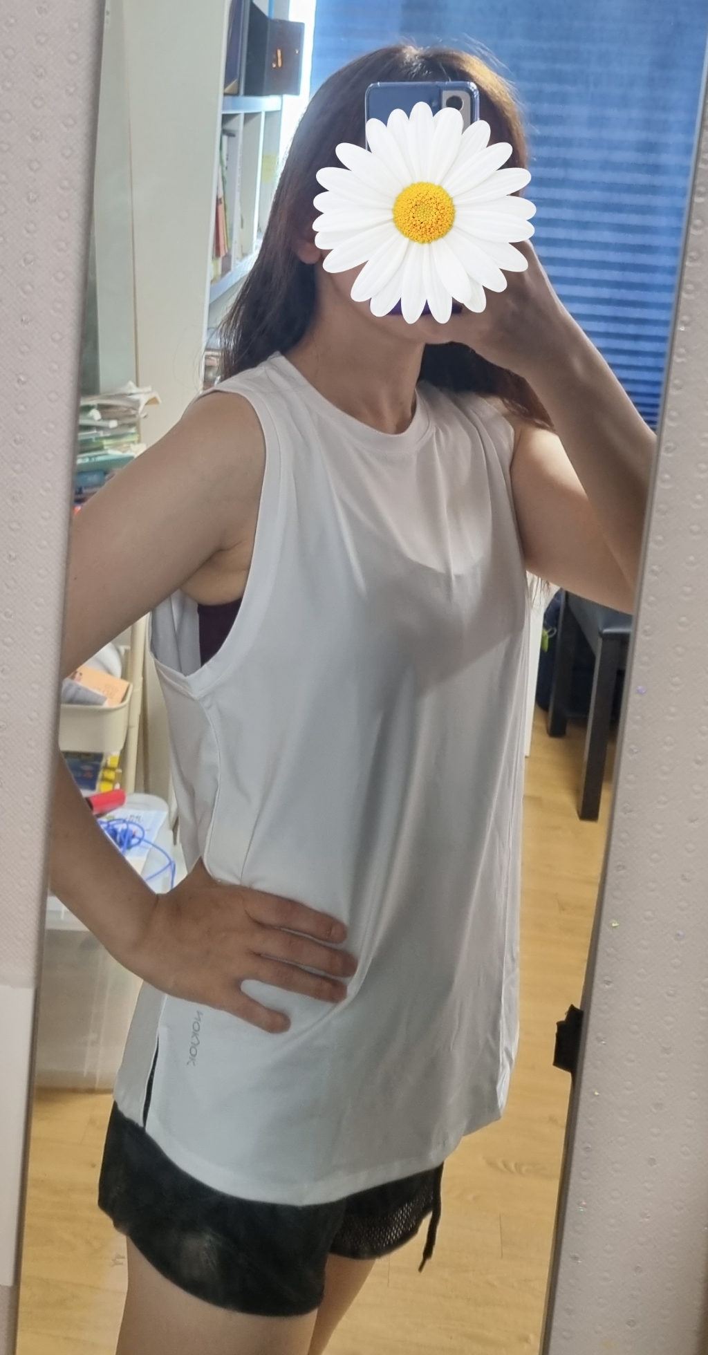 녹족 여성용 마리나 허쉬 요가복 나시티 브라탑