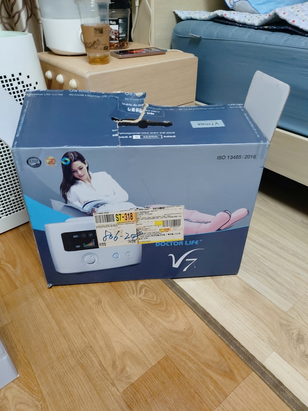 [닥터라이프] Vax 공기압 다리 사지압박순환장치/본체다리허리팔확장지퍼