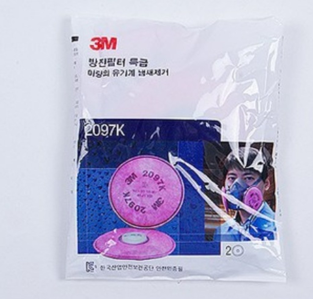 [] 쓰리엠 2097K 방진필터 10EA
