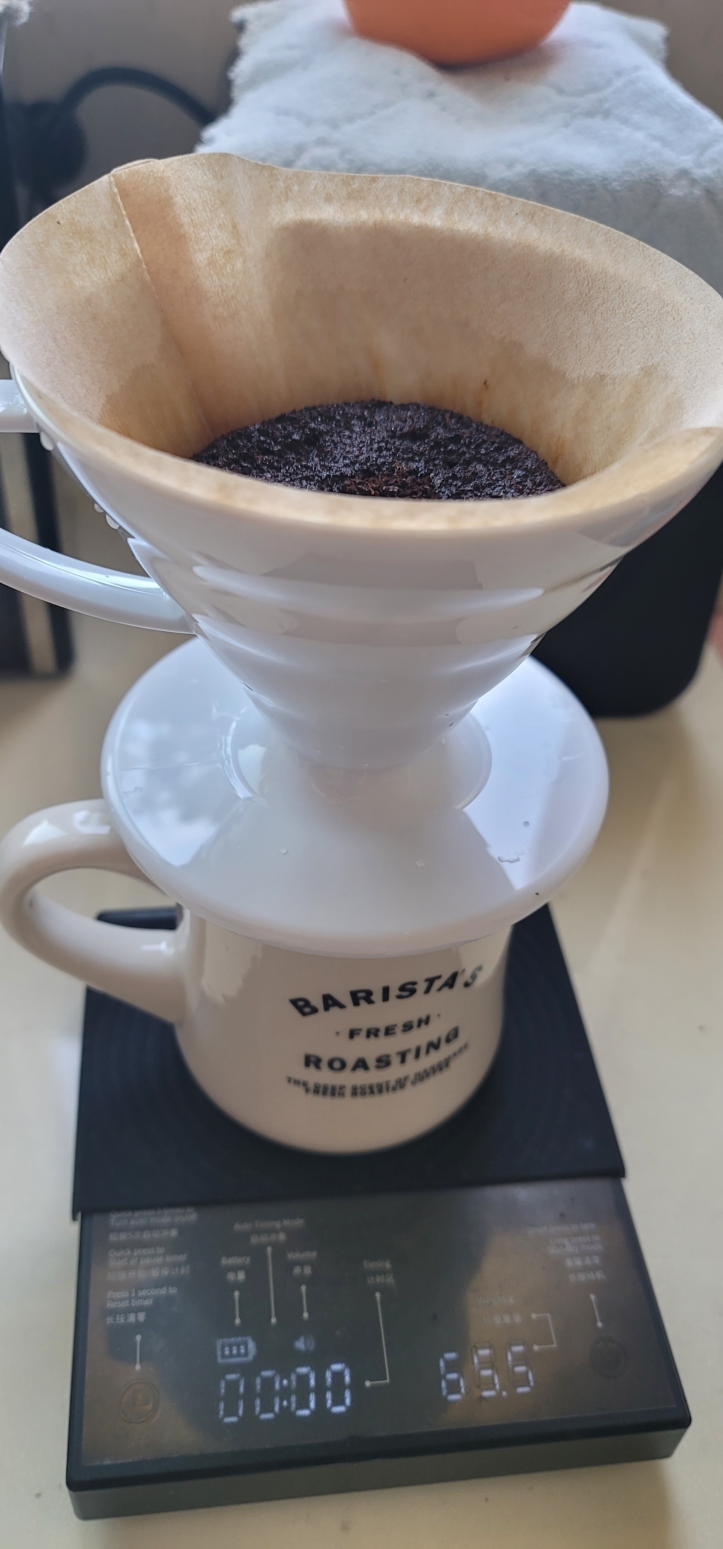 하리오 V60 핸드 드립 34인용 드리퍼 VD-02W 여과지 VCF-02- 계량스푼