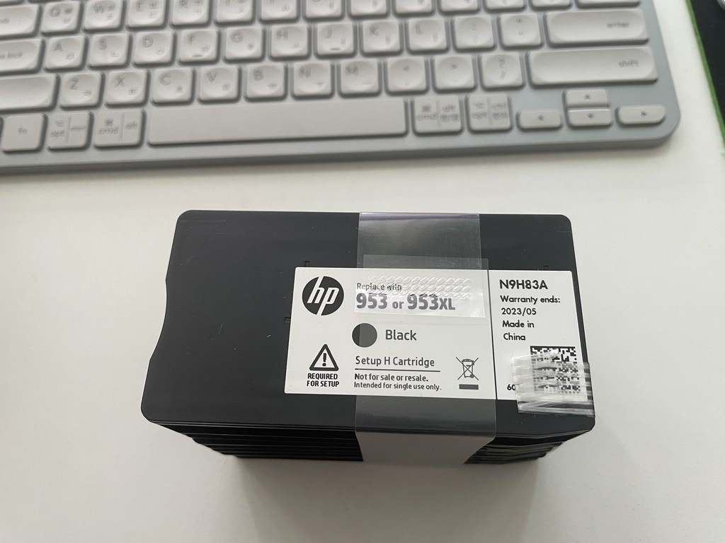 H 953 정품잉크 4색세트