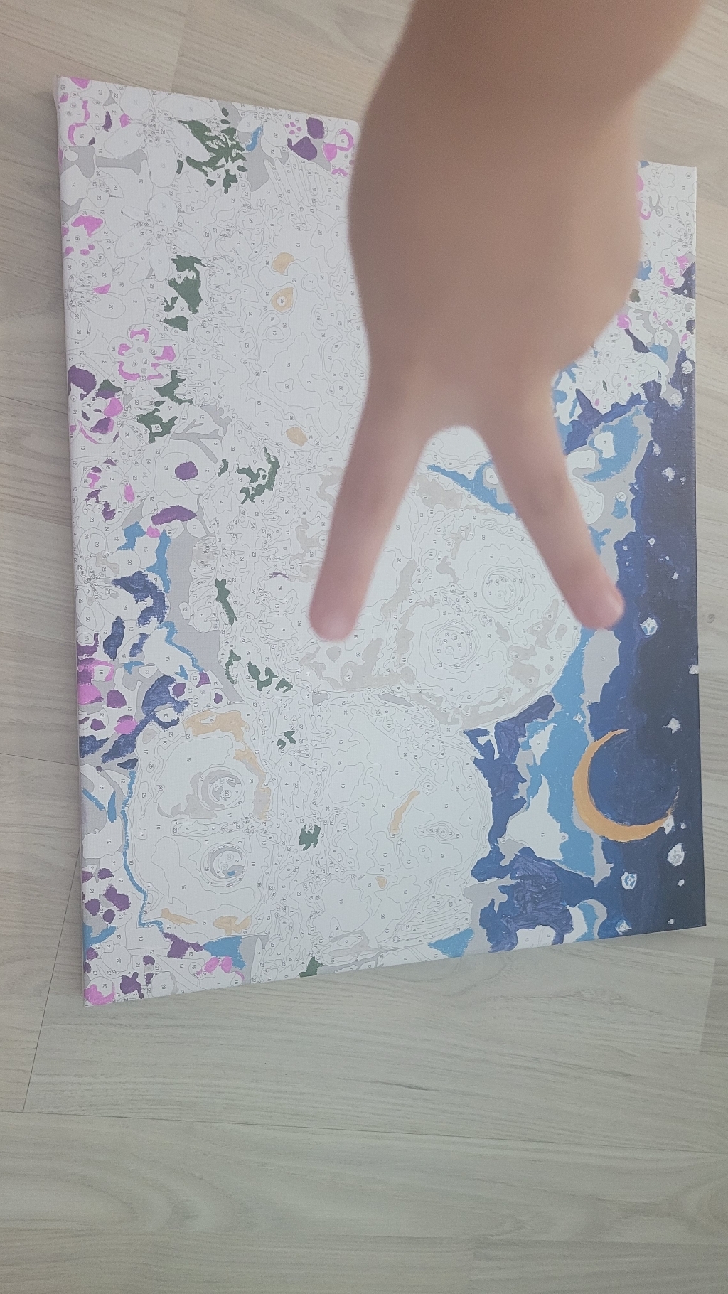 DIY캔버스페인팅 명화그리기 - 동물 40x50