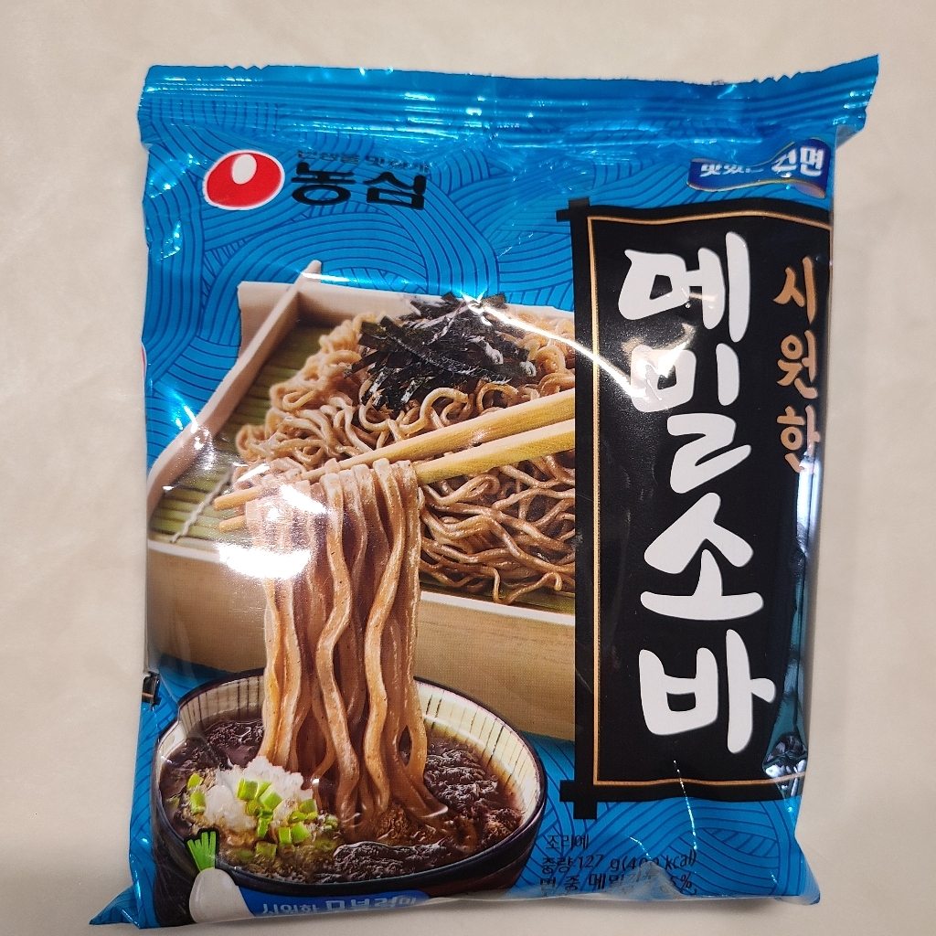 농심 메밀소바 리뷰후기