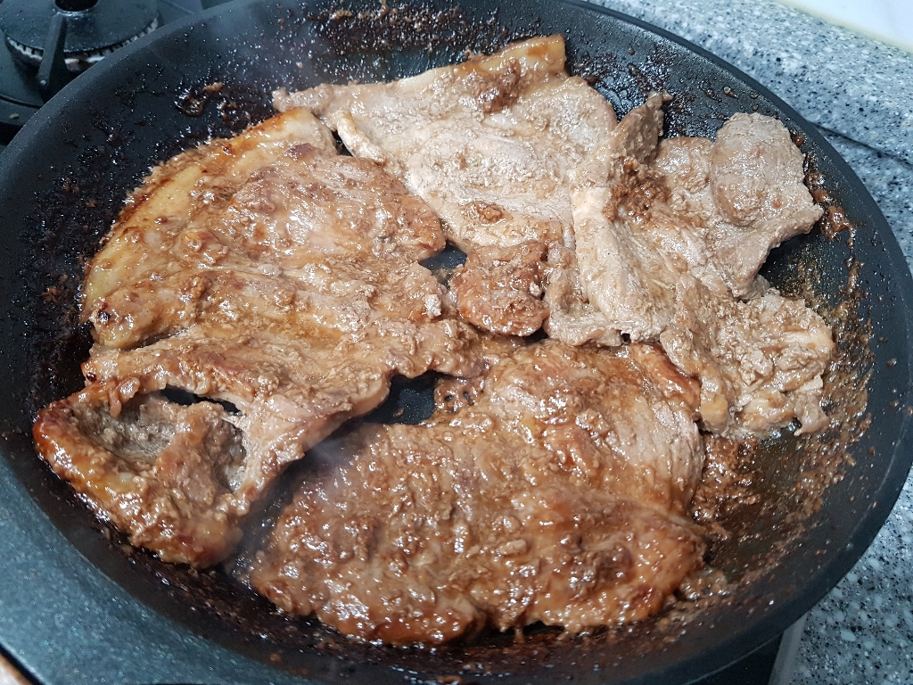 곰곰 칼집 돼지 왕구이