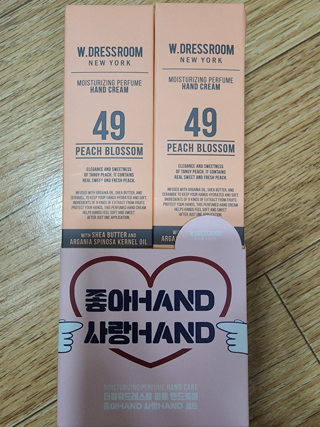 더블유드레스룸 퍼퓸 핸드크림 No49 피치블러썸