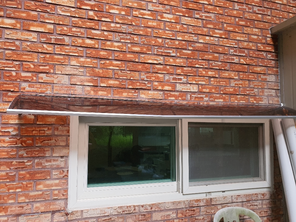 비오니 돌출 창문 라운딩처마차양 렉산 캐노피 DIY