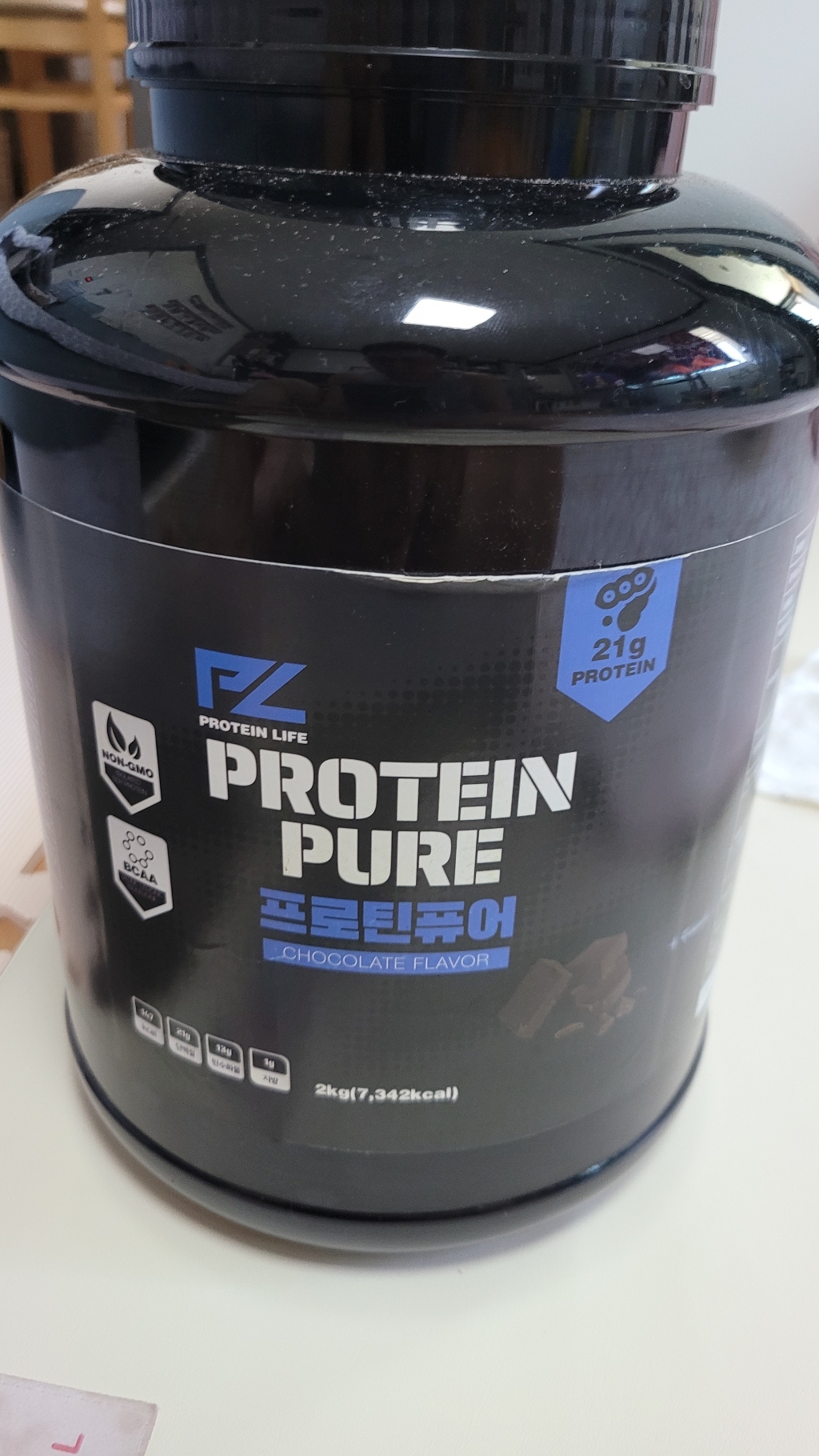 마켓디 프로틴 퓨어 살찌는 헬스 칼로리 벌크업 탄수화물 체중증가 식물성 단백질 보충제 프로틴 가루
