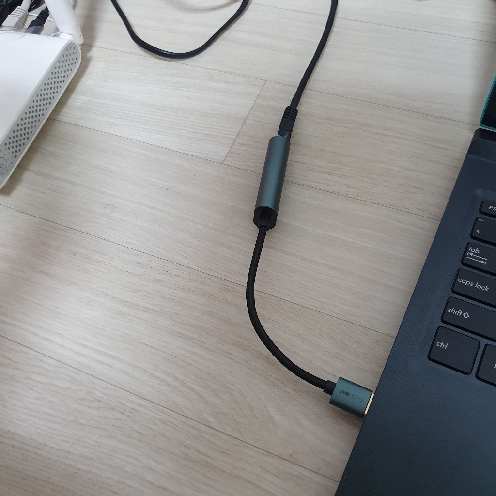 USB 30 노트북 랜선 연결 젠더