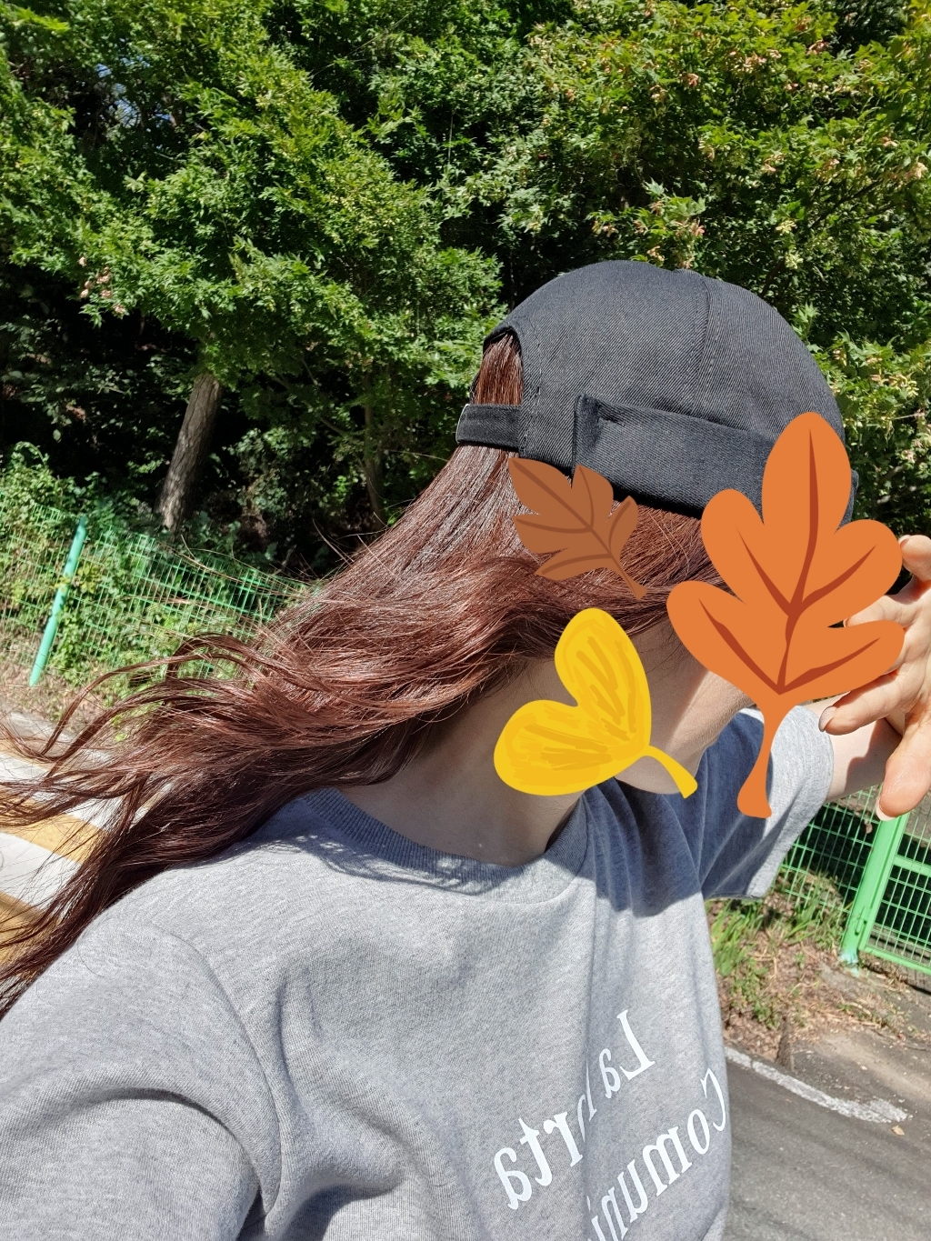 블랙스완 무지 와치캡 모자