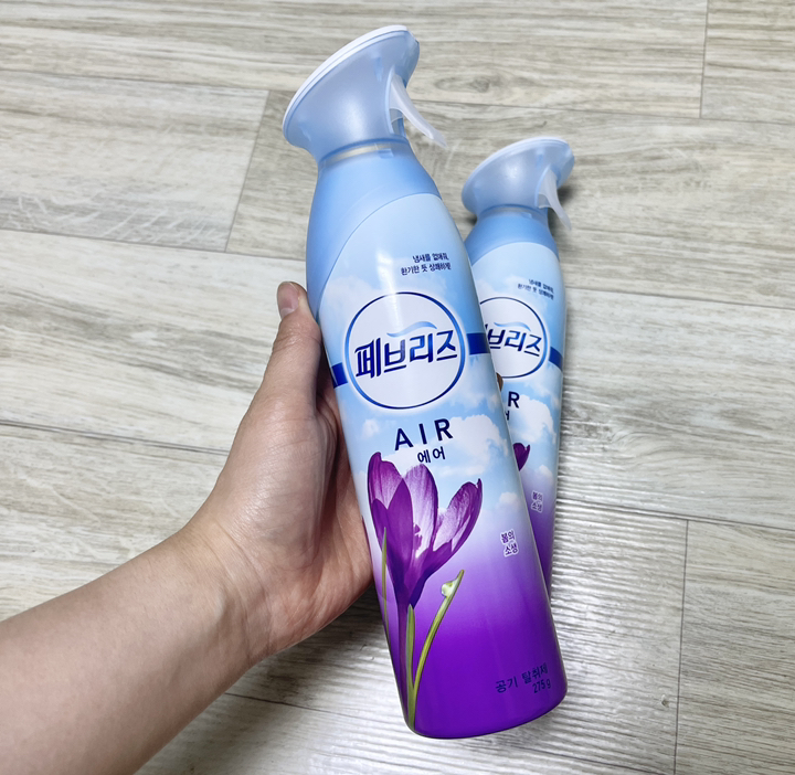페브리즈 에어 봄의소생 스프레이형 실내 탈취제