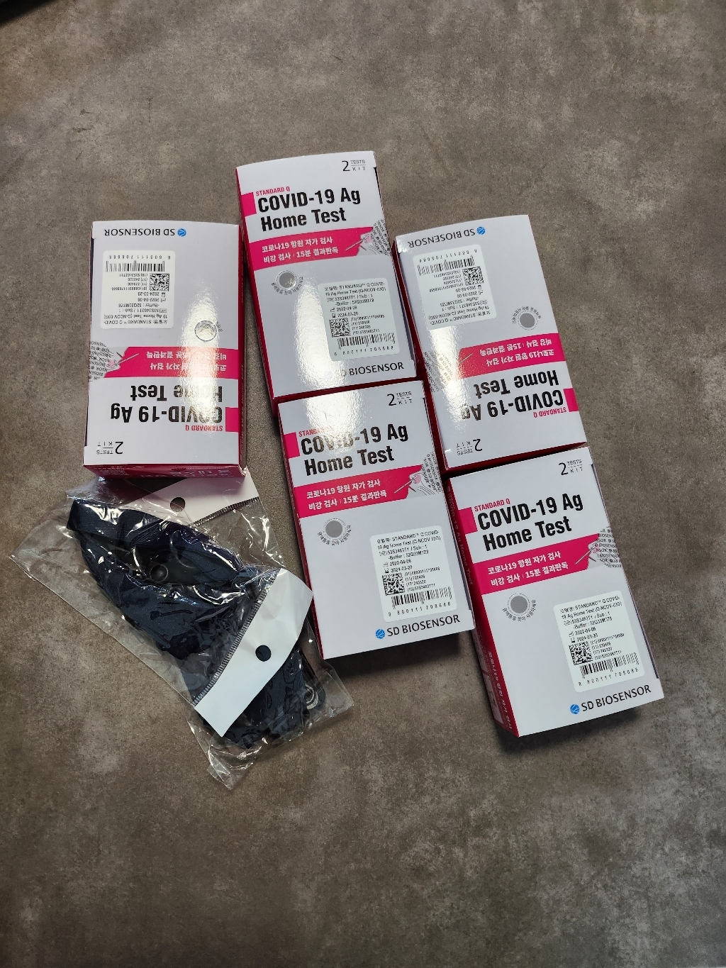 STANDARD T Q 코로나19 A Hoe Test 2T/Kit