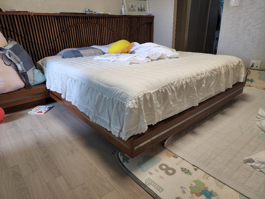 류금숙 여자의 순수 광목워싱 프릴 숏매트커버 리뷰 후기