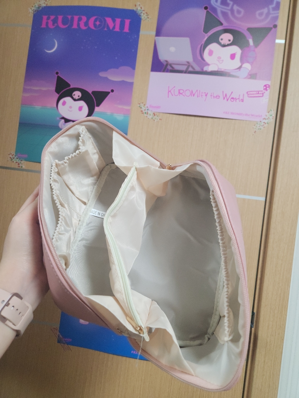 대용량 럭셔리 화장품 파우치백 가성비 활용성 만점