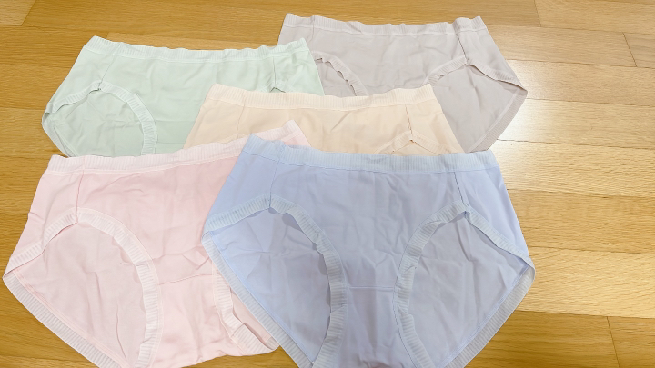 디어스킨 60수 면스판 노라인 햄팬티 5종
