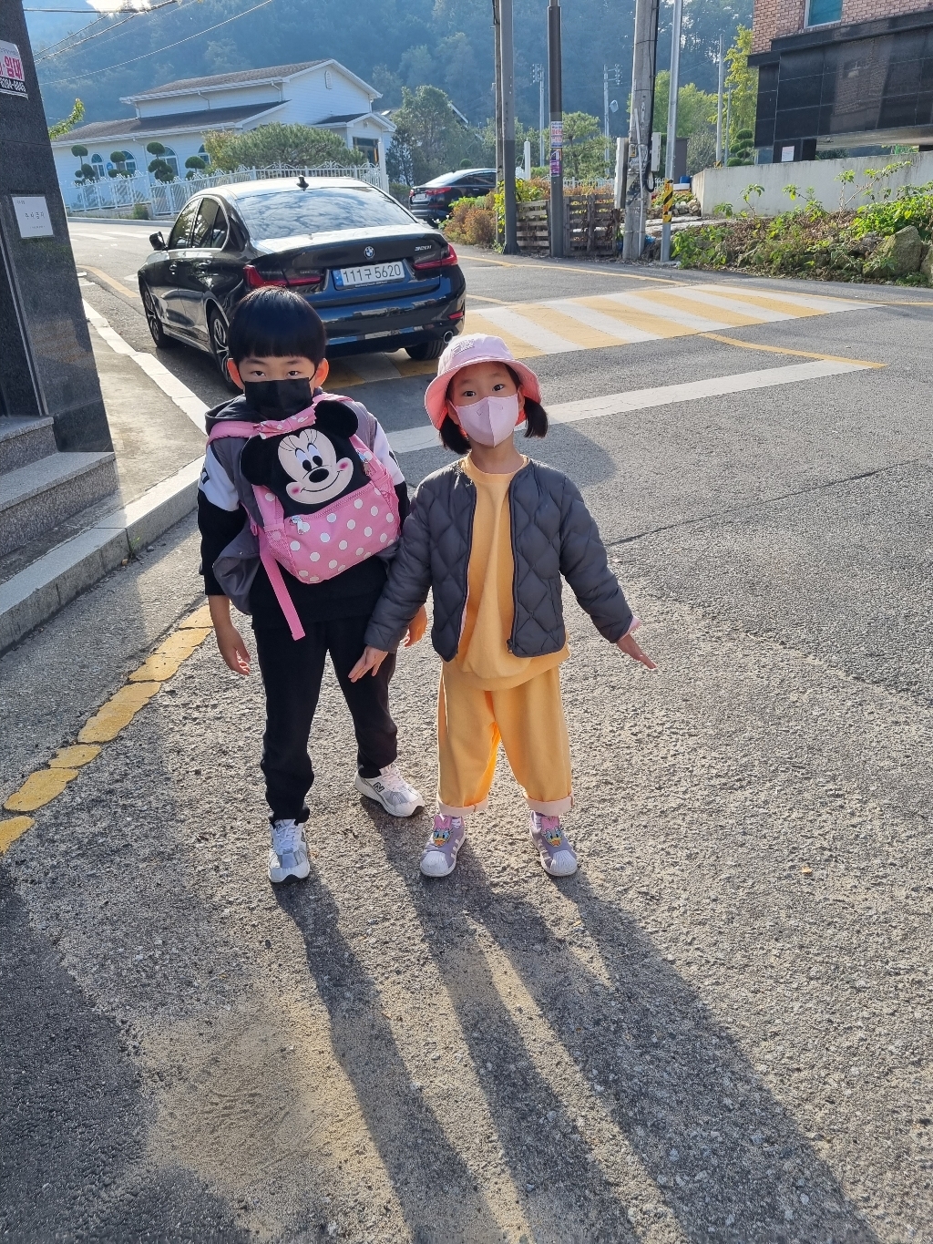 휠라 아동용 워니프렌즈 돔형 버킷햇 FK3CD3340X