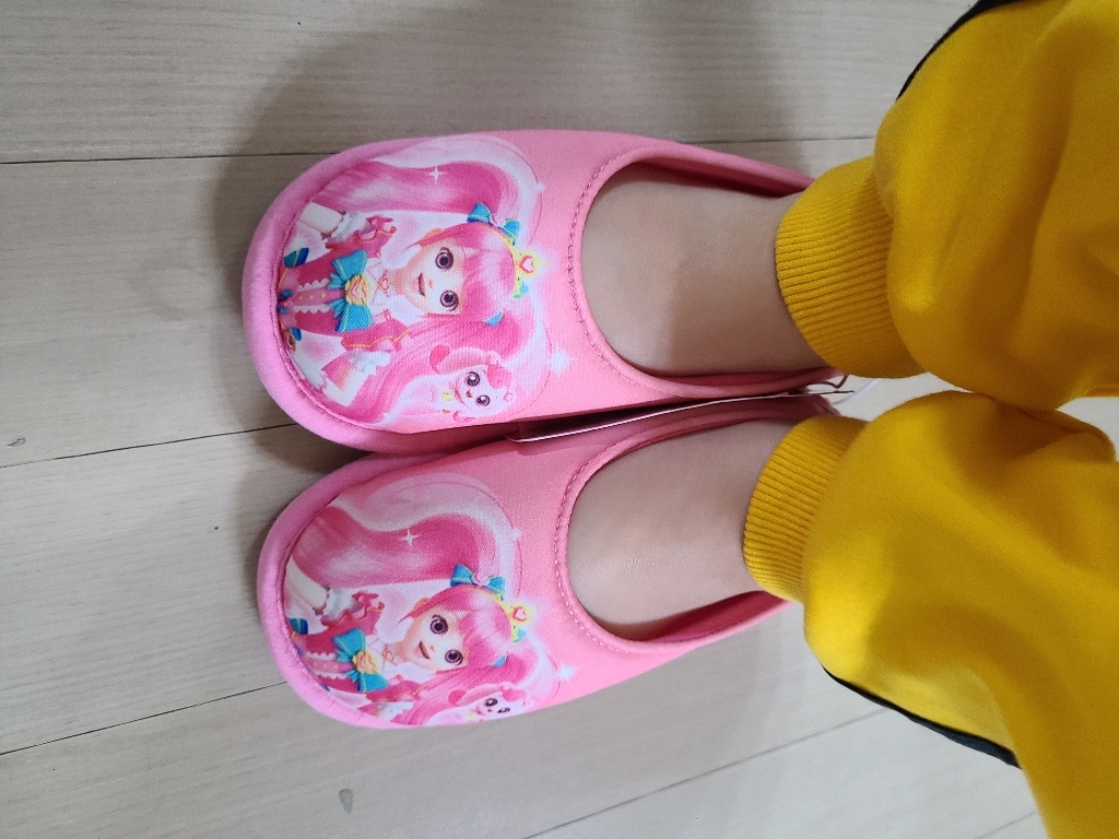 캐치티니핑 여아용 스타 덧신