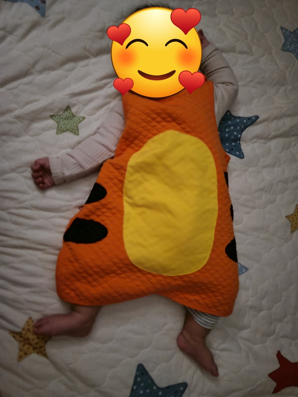 유니프랜드 아동용 타이거 보온 수면조끼