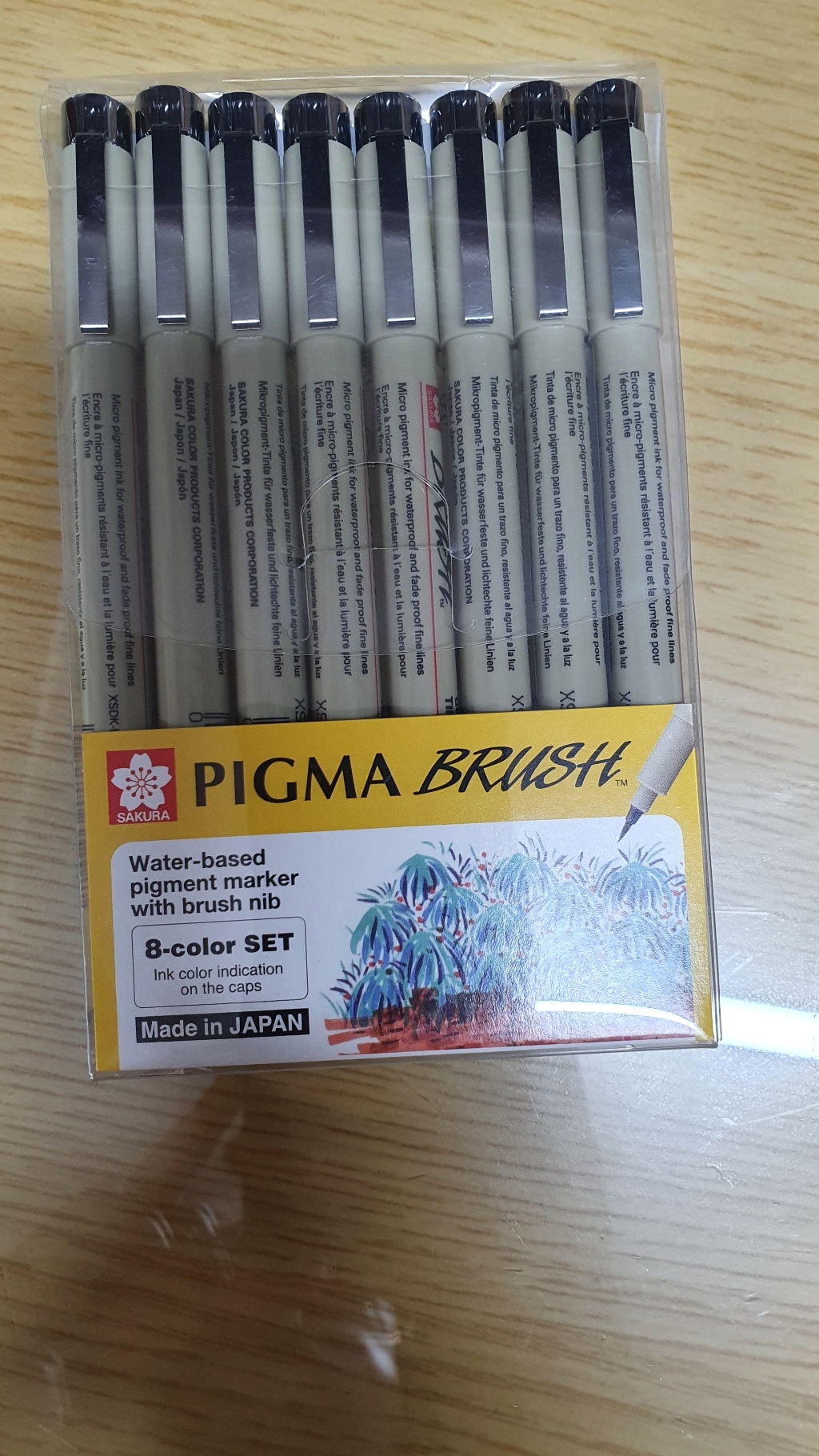 피그마 사쿠라 ICRON BRUSH 젤잉크펜 세트