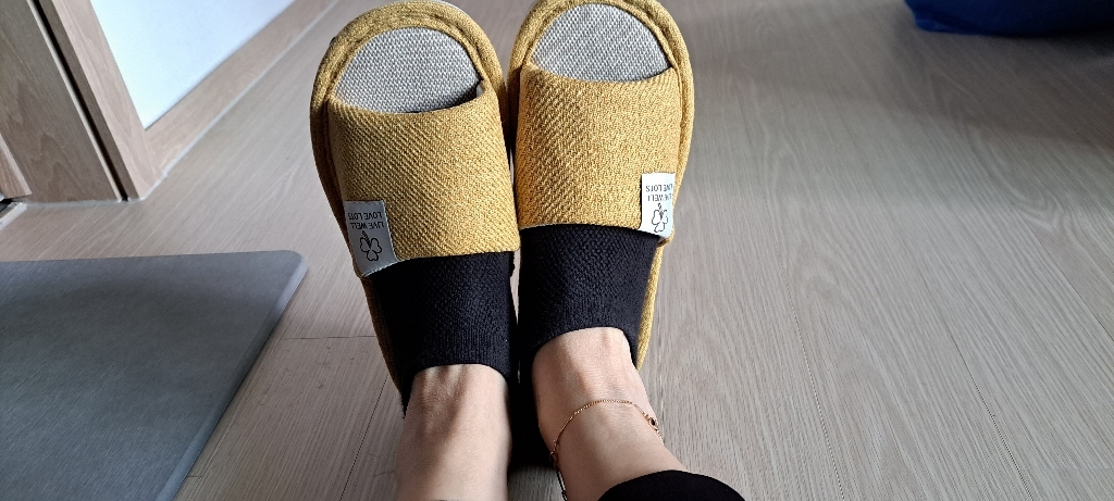 층간소음방지 발편한 커플 사무실실내슬리퍼 거실화 모던코지린넨슬리퍼