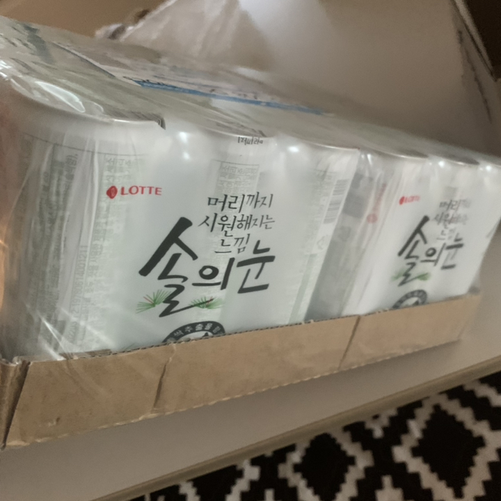 롯데칠성음료 머리까지 시원해지는 느낌 솔의눈