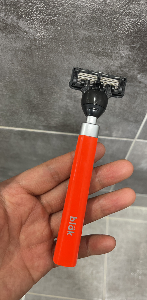 블락 면도기 나이트 오렌지 6중 면도날