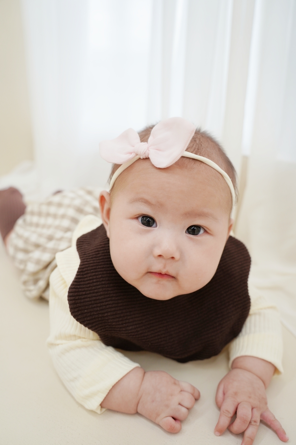 우이동금손 데일리 리틀베어 아기 신생아턱받이