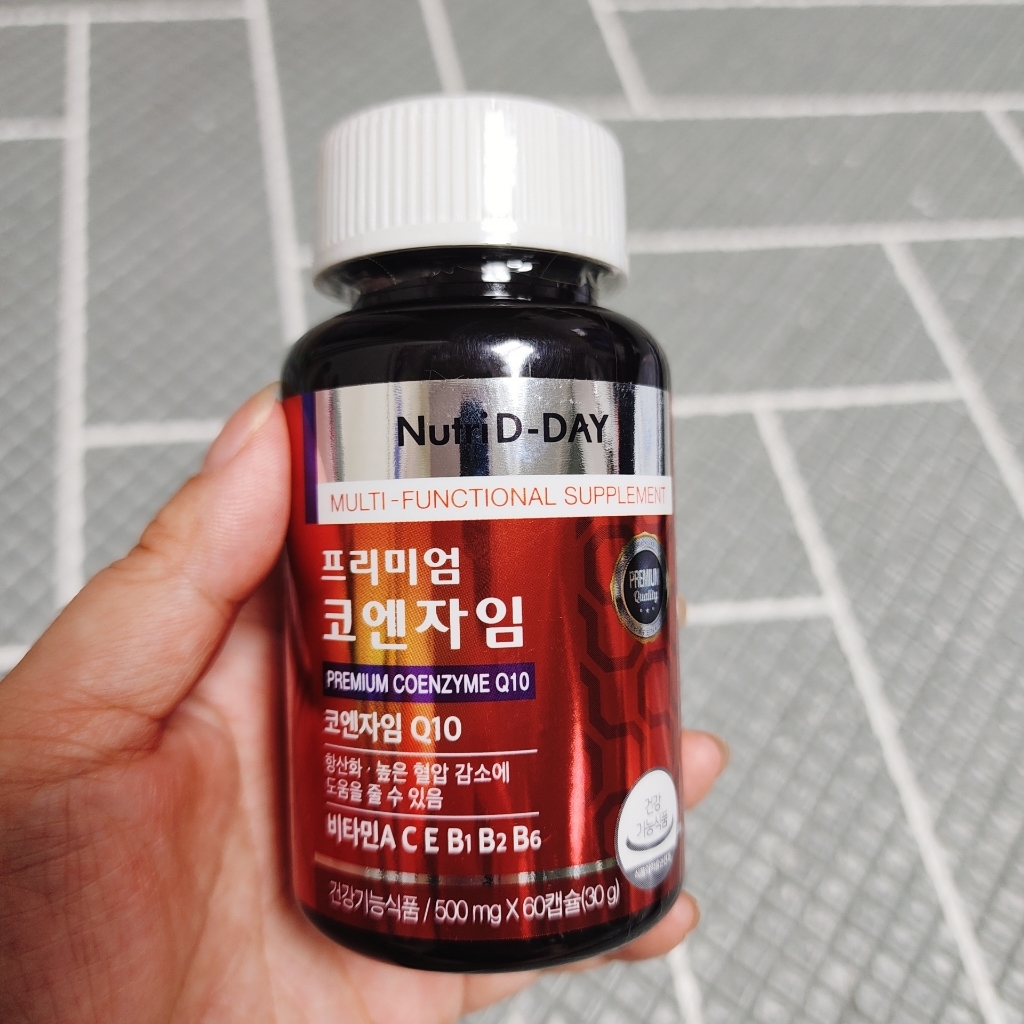 뉴트리디데이 프리미엄 항산화 혈압감소 코엔자임 Q10