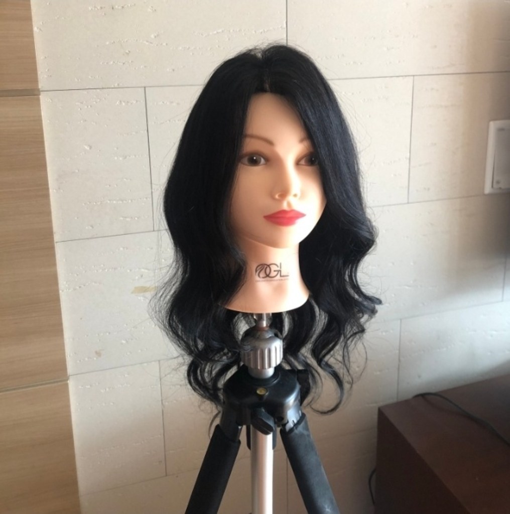 O 드라이용 23인치 미용가발 통가발 리뷰 후기