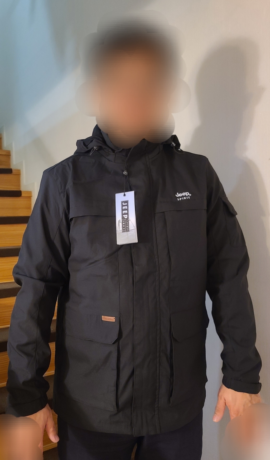 지프 스피릿 남성 바바리 코트 바람막이 야외 등산 후드 점퍼 코트 후드 탈부착 플라켓 바바리코트 스포츠 자켓 빅사이즈 브랜드 정품 8119