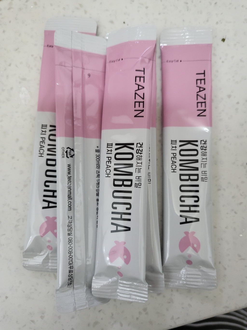 티젠 피치 콤부차