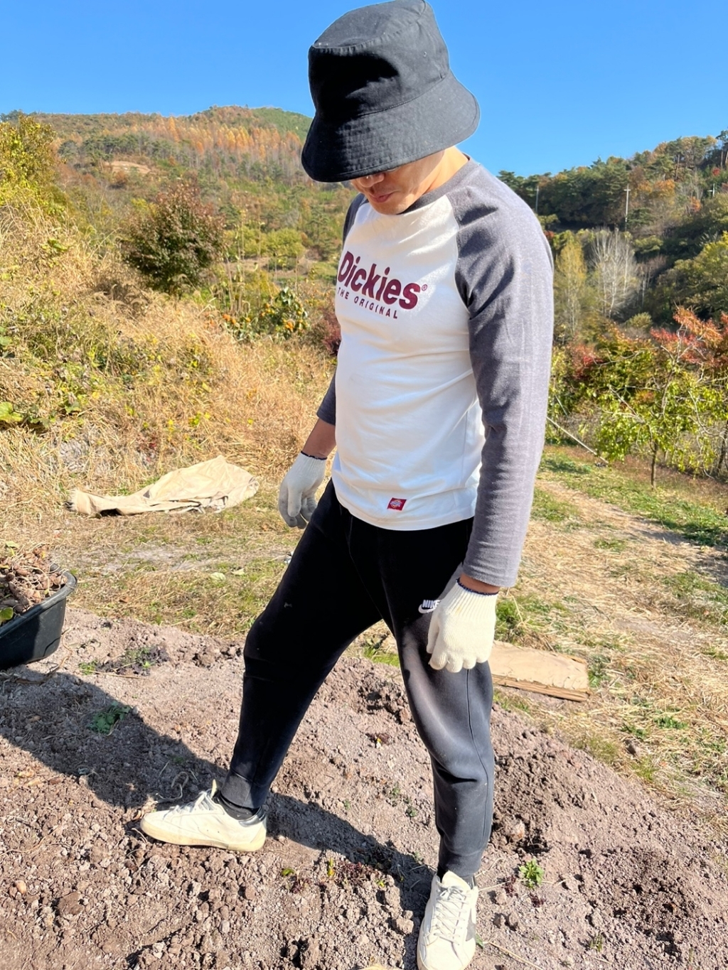 S2B2 빅사이즈 벙거지 무지 버킷햇 사이즈조절 대두모자