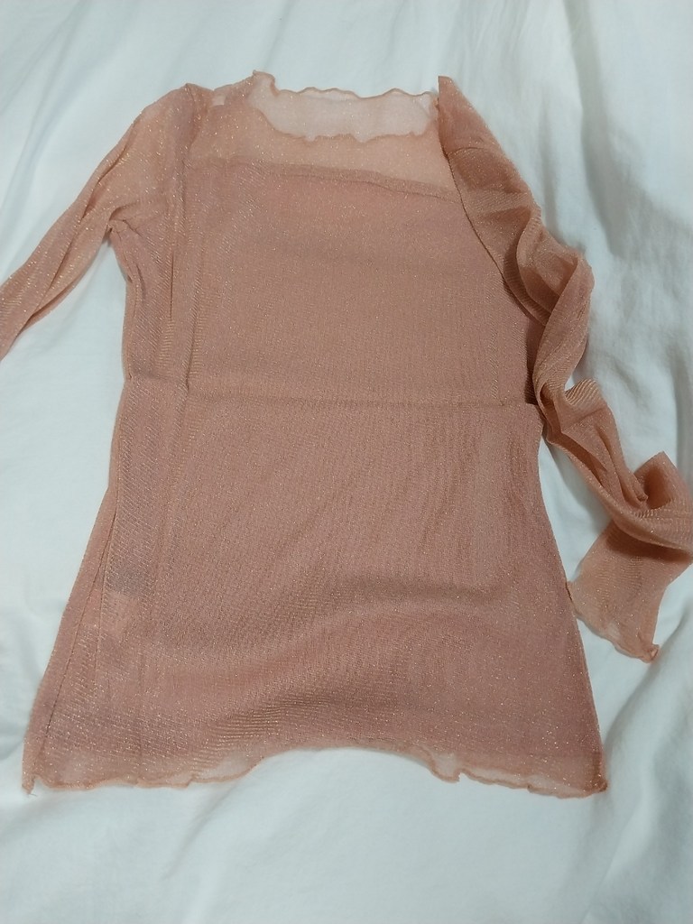 vavioa 바비올라 글리터 펄 라틴댄스 라인댄스 티셔츠 댄스복 165