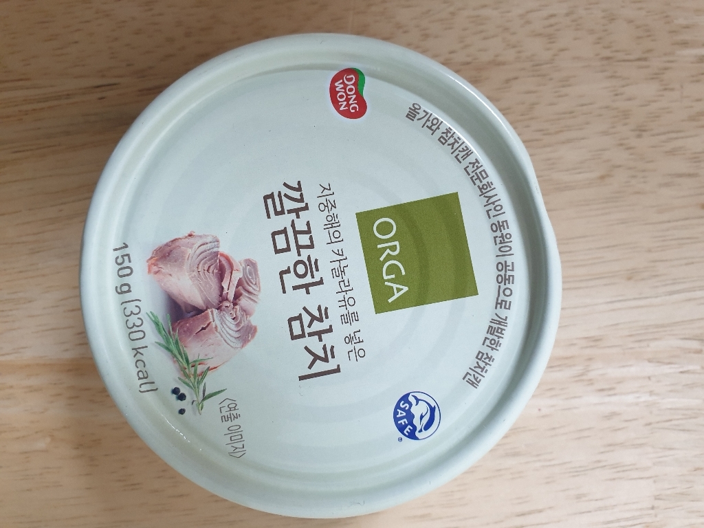 올가홀푸드 ORA 지중해의 카놀라유를 넣은 깔끔한 참치