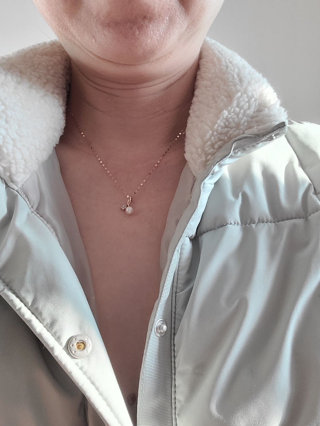 주리에떼 14K 18K 진주목걸이 데일리 심플 골드 여자 별 금목걸이 가든펄 기념일 선물