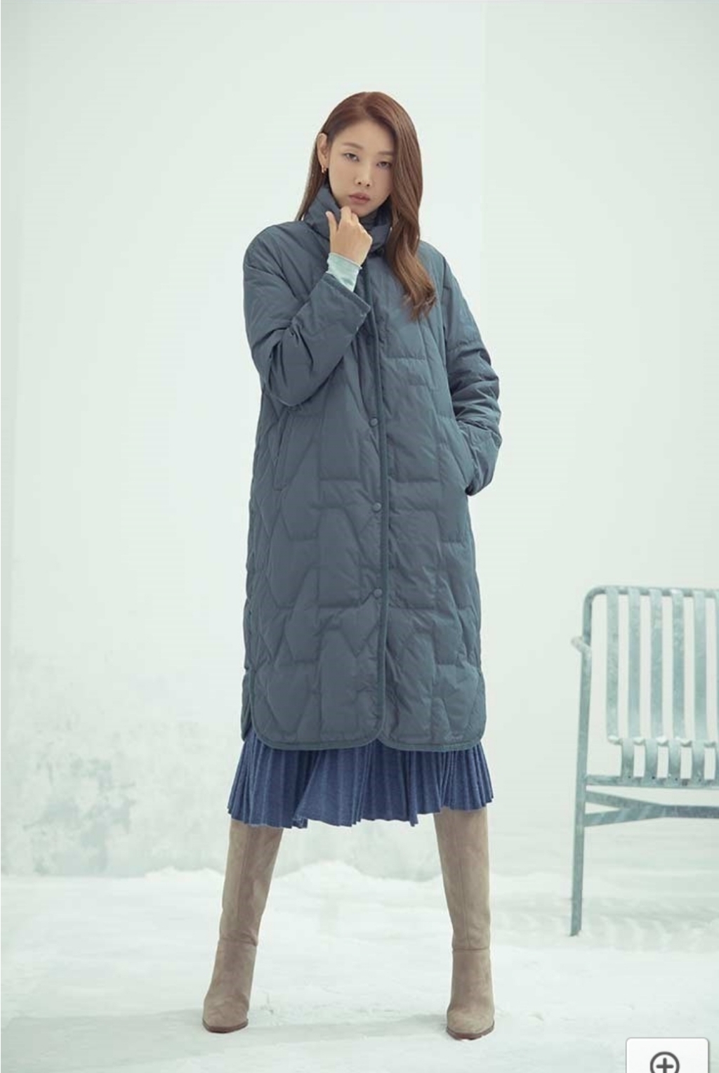 [런칭가 199 900원] 22FW 쏘울 그래픽퀼팅 리버시블 폴란드구스다운