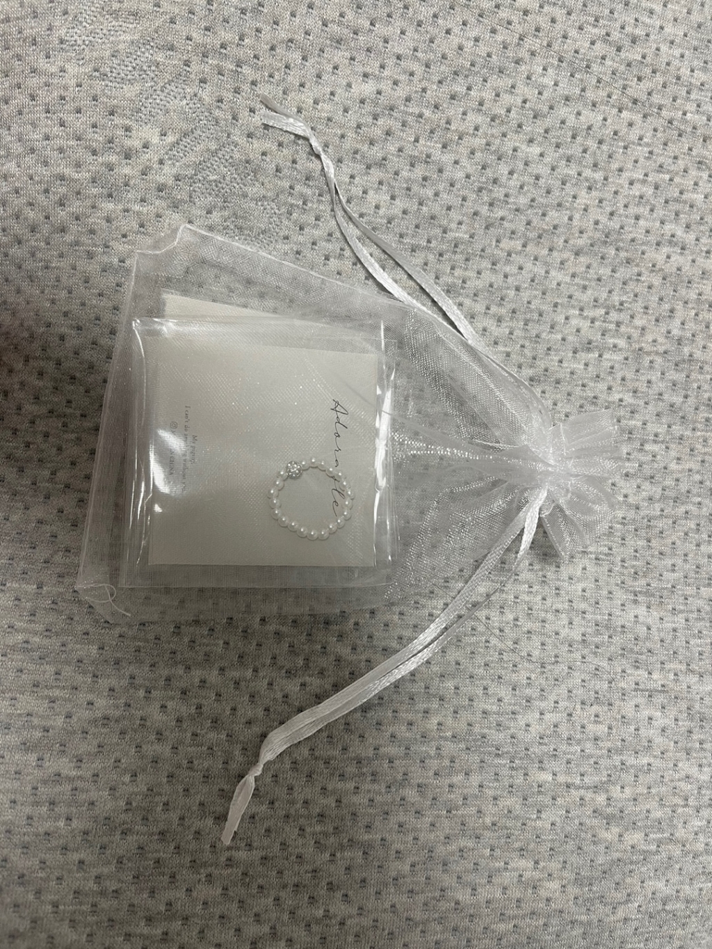 [반지] 오슬로 큐빅볼 진주 반지