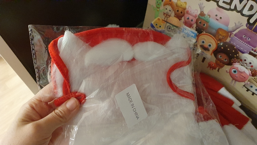 자수 산타 모자산타 마스크