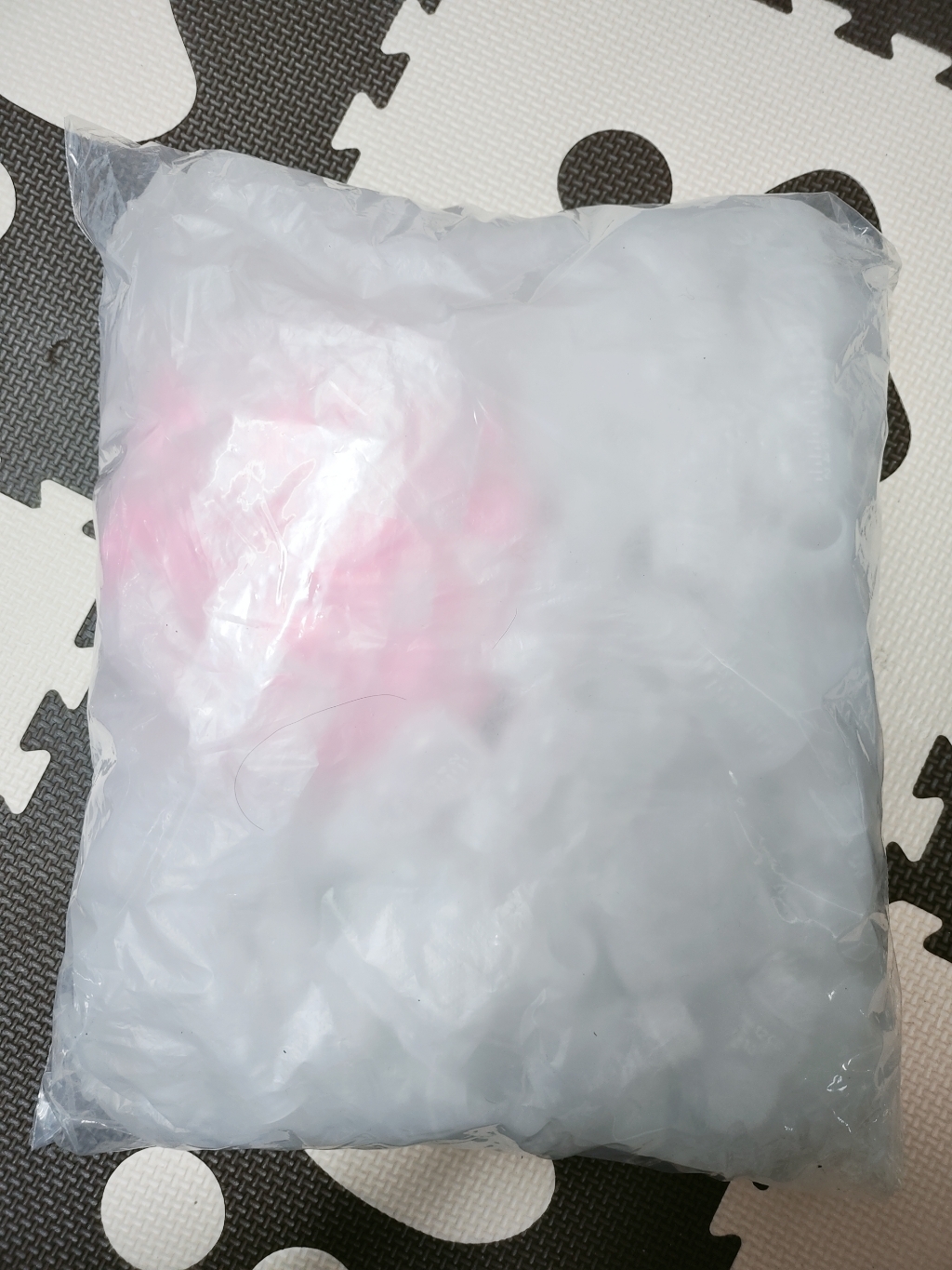 연두앵두 곰 케릭터 투약병 구름비닐