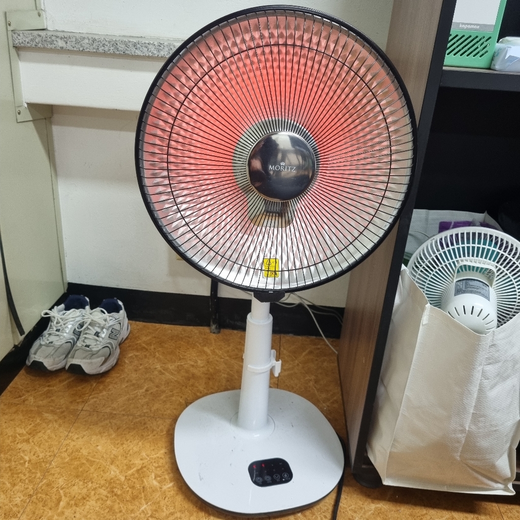 모리츠 나노카본 리모컨 전기 선풍기형 히터 리뷰 후기