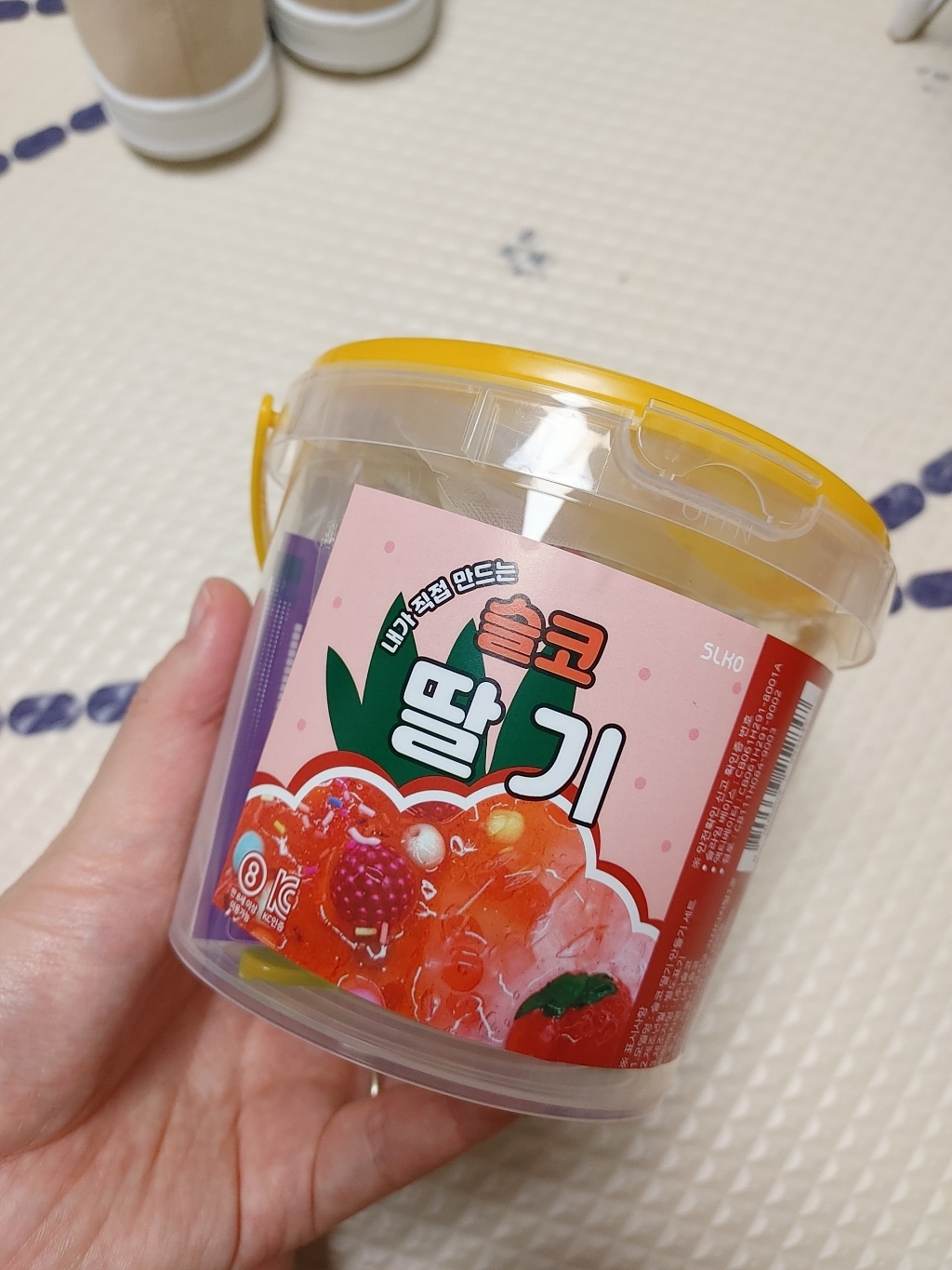 슬코 슬라임 만들기 딸기 리뷰 후기