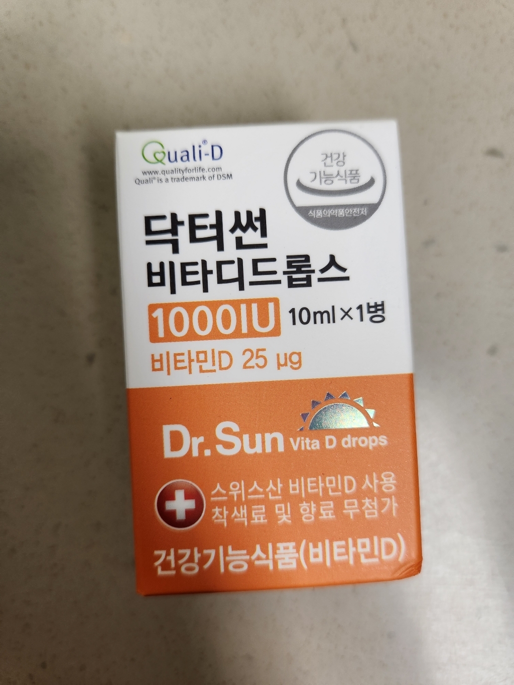 닥터썬 비타디드롭스 1000IU
