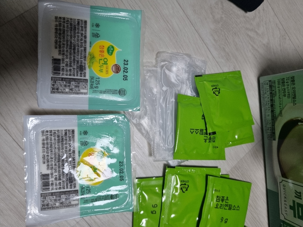 맑은물에 참좋은 연두부 오리엔탈 소스