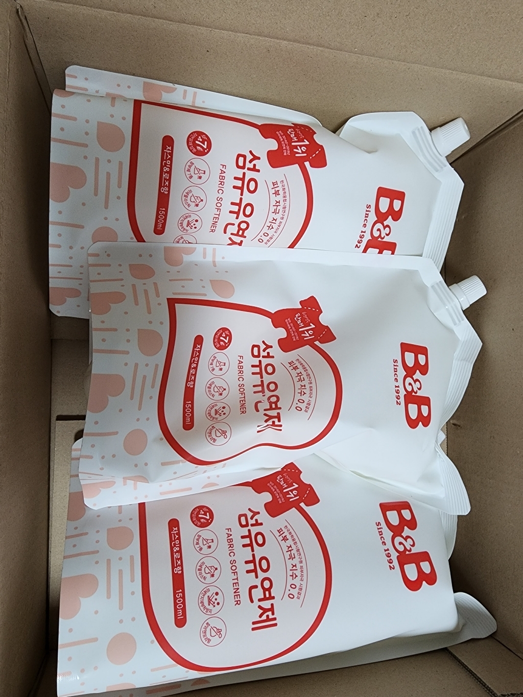 비앤비 섬유유연제 자스민 앤 로즈 리필