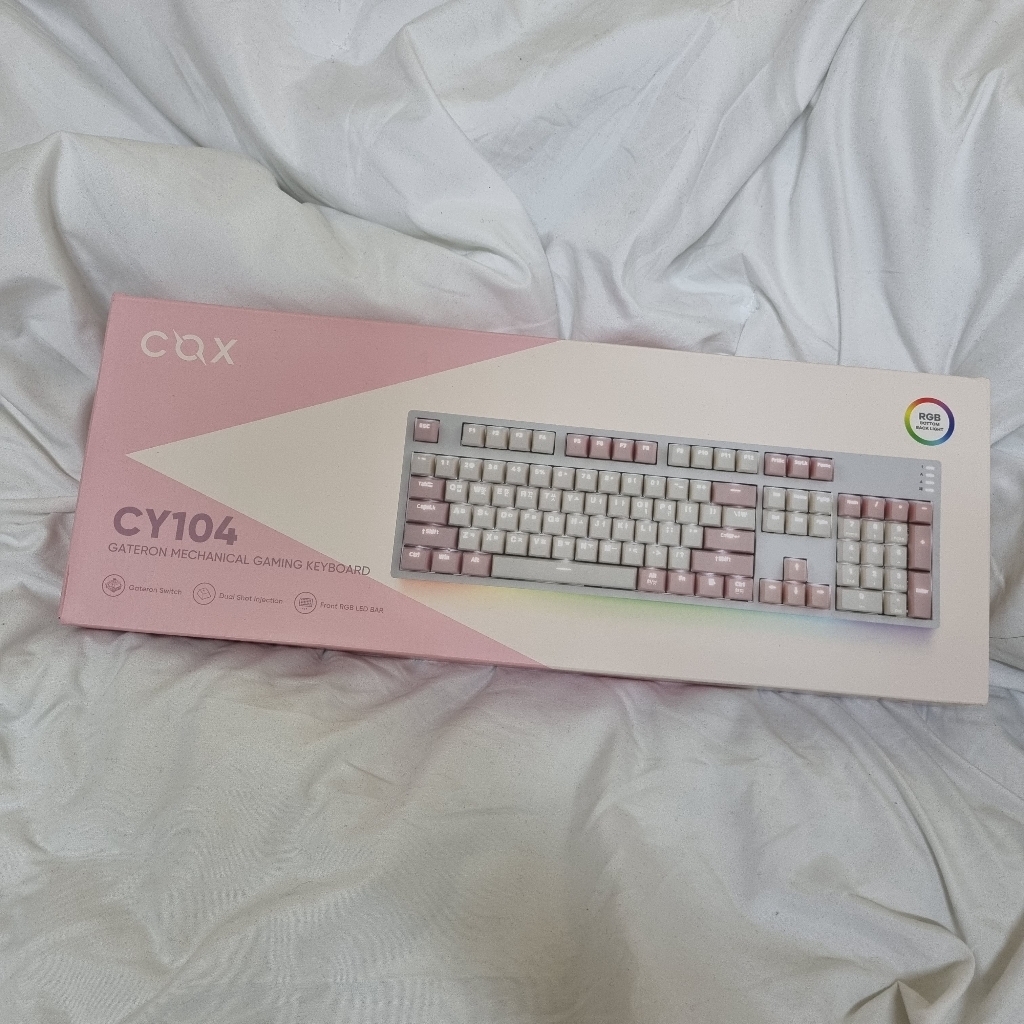 COX 게이트론 기계식 키보드 갈축