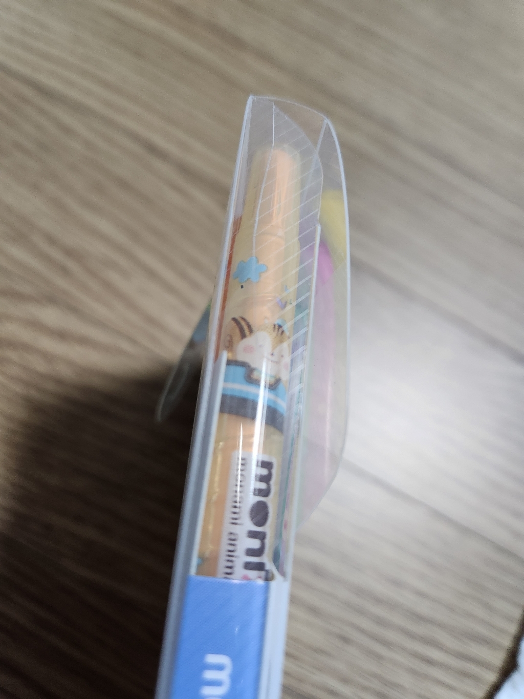 모니주 샤프식 색연필 블루 리뷰 후기
